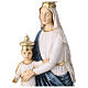Statue of Our Lady of Victory, 15 in, painted resin s2