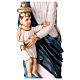 Statua N.S. della Vittoria 40 cm resina colorata s11