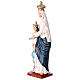 Statua N.S. della Vittoria 40 cm resina colorata s12