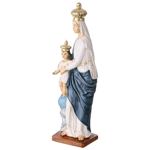 Statue Our Lady of Victory 40 cm colored resin 3