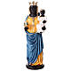 Estatua resina Virgen de Oropa pintada 40 cm s1