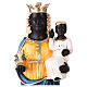 Statua resina Madonna D'Oropa dipinta 40 cm s2