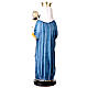 Statua resina Madonna D'Oropa dipinta 40 cm s7