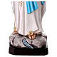 Virgen de Lourdes estatua resina pintada 50 cm s4