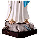 Virgen de Lourdes estatua resina pintada 50 cm s8