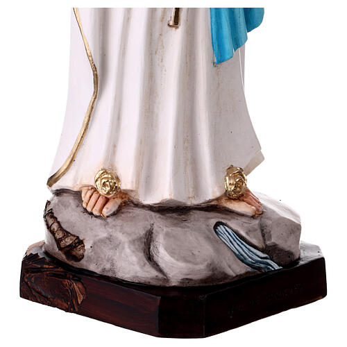 Madonna di Lourdes statua resina dipinta 50 cm 8