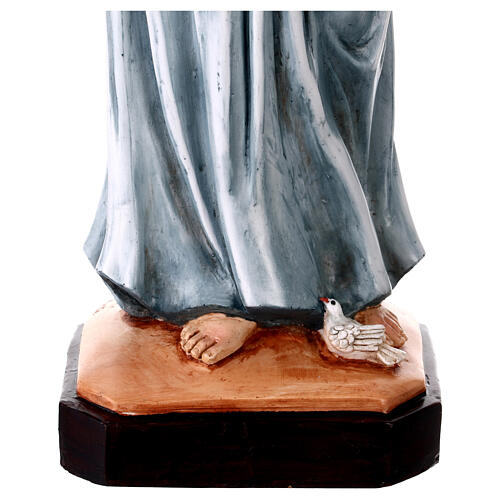 Resin statue of the Madonna with Child, 22 in 4