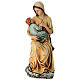 Virgen con el Niño estatua resina pintada 50 cm s1