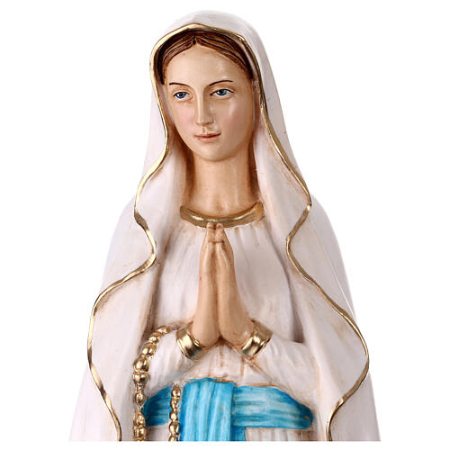 Unsere Liebe Frau von Lourdes – handbemalte Statue aus Resin, 60 cm 2