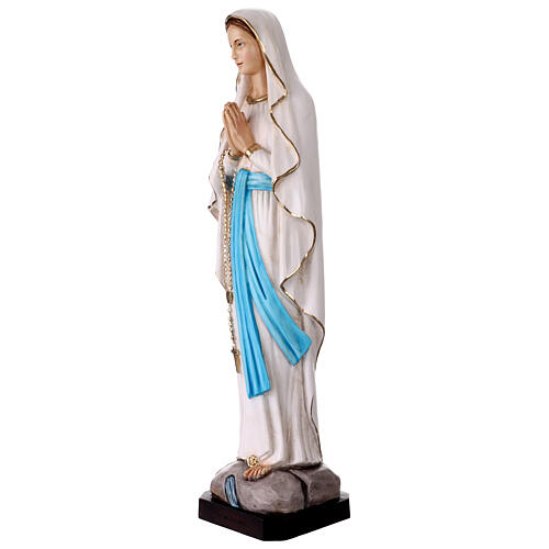 Estatua Virgen de Lourdes 60 cm resina pintada 3