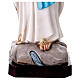 Estatua Virgen de Lourdes 60 cm resina pintada s4