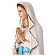 Estatua Virgen de Lourdes 60 cm resina pintada s5