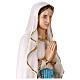 Estatua Virgen de Lourdes 60 cm resina pintada s7
