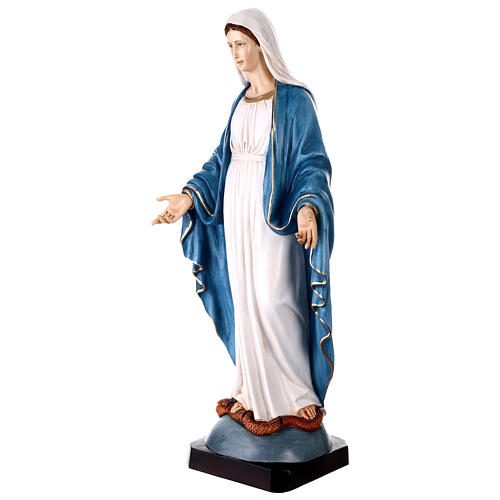 Unsere Liebe Frau von der wundertätigen Medaille – handbemalte Statue aus Resin, 60 cm 5