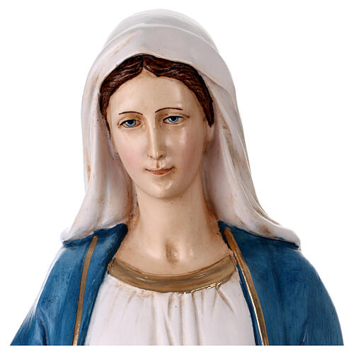 Statua Madonna Miracolosa resina dipinta 60 cm 2
