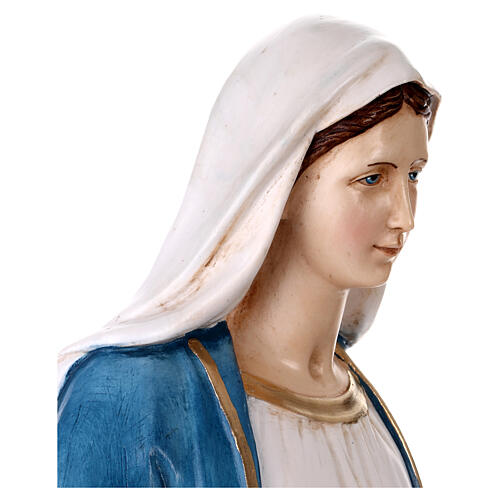 Statua Madonna Miracolosa resina dipinta 60 cm 9