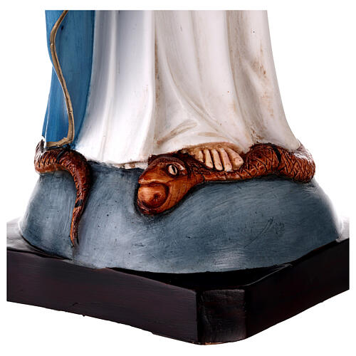 Miraculous Mary statue in painted resin, 60 cm 11