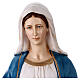 Miraculous Mary statue in painted resin, 60 cm s2