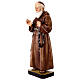 San Leopoldo statua resina dipinta 60 cm s3