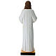 Estatua Jesús maestro con corazón votivo resina 60 cm s9