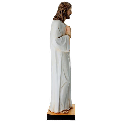 Statua Gesù maestro con cuore votivo resina 60 cm 7