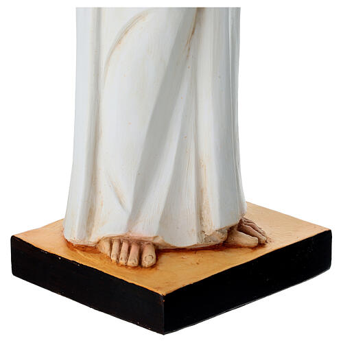 Statua Gesù maestro con cuore votivo resina 60 cm 8