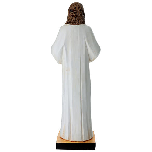 Statua Gesù maestro con cuore votivo resina 60 cm 9