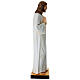 Teacher Jesus Statue with Votive Heart Resin 60 cm s7