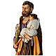 Saint Joseph avec Enfant Jésus statue résine colorée 60 cm s8