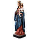 Statua Nostra Signora del Rosario 55 cm resina dipinta s3
