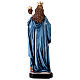 Statua Nostra Signora del Rosario 55 cm resina dipinta s7