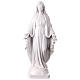 Statua Madonna Miracolosa 80 cm resina bianca s1