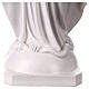 Statua Madonna Miracolosa 80 cm resina bianca s4