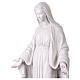 Statua Madonna Miracolosa 80 cm resina bianca s7