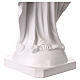 Statua Madonna Miracolosa 80 cm resina bianca s10