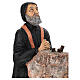 Statue de Saint Maron peinte 28x12x25 cm résine s5