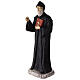 Statue Saint Charbel résine colorée 40 cm s3