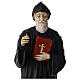 Statua San Charbel resina colorata 40 cm s2