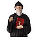Statua San Charbel resina colorata 40 cm s9