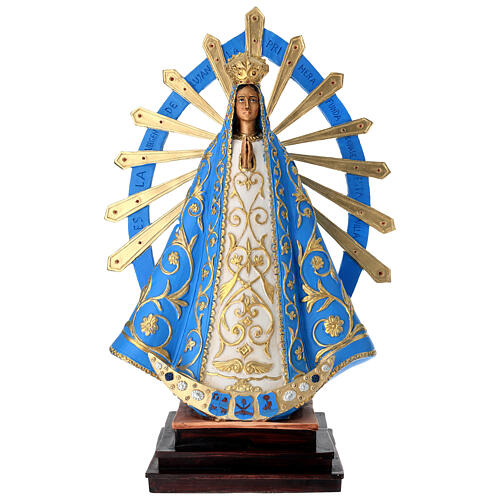 Statua Madonna di Lujan resina dipinta 60 cm 1