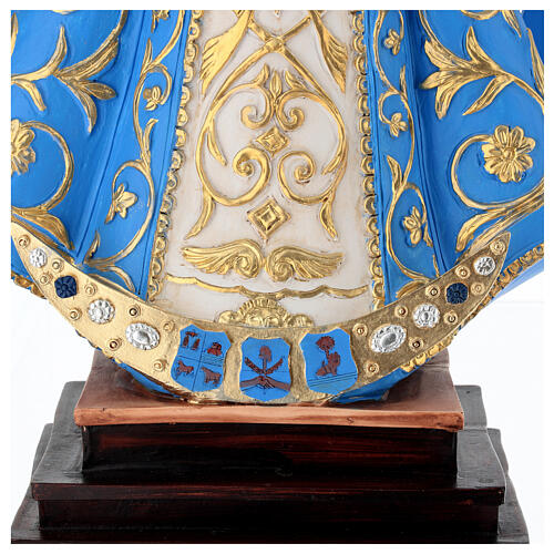 Statua Madonna di Lujan resina dipinta 60 cm 4