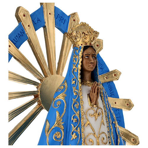 Statua Madonna di Lujan resina dipinta 60 cm 7