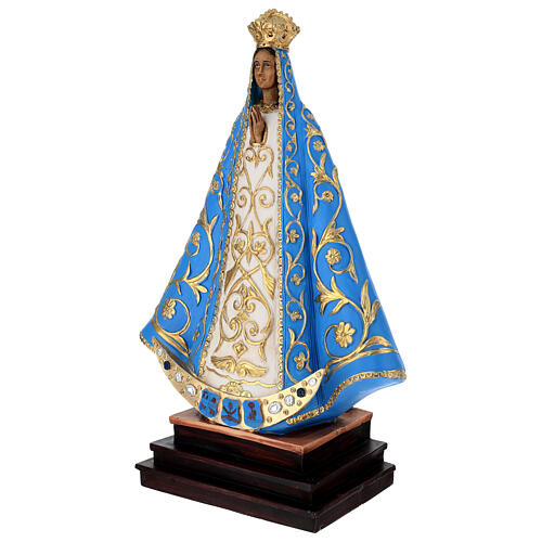 Statua Madonna di Lujan resina dipinta 60 cm 10