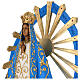 Statua Madonna di Lujan resina dipinta 60 cm s5