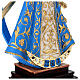 Statua Madonna di Lujan resina dipinta 60 cm s8