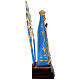 Statua Madonna di Lujan resina dipinta 60 cm s9
