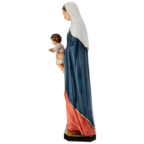 Figura Madonna z Dzieciątkiem 80 cm żywica malowana 8