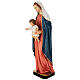 Figura Madonna z Dzieciątkiem 80 cm żywica malowana s4