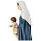 Figura Madonna z Dzieciątkiem 80 cm żywica malowana s9