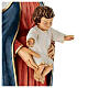 Virgin Mary with Child Statue 80 cm painted resin s7